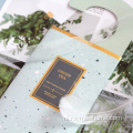 Terrazzo garderobe geurt hook sachets aangepast